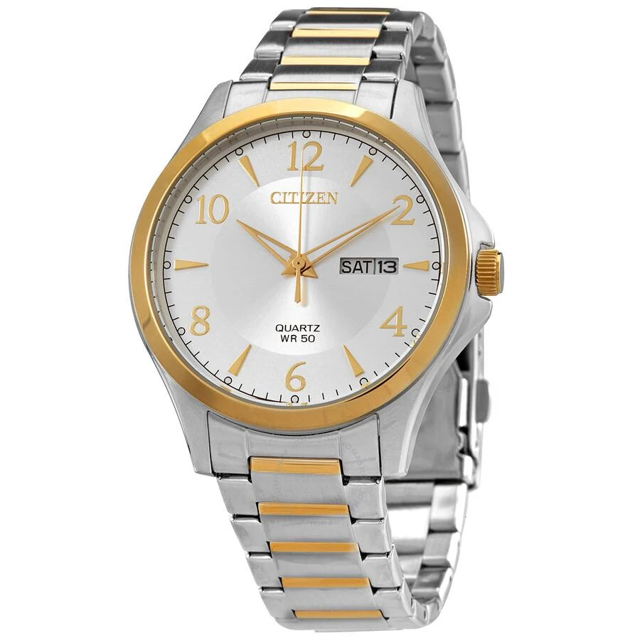 Citizen Quartz Silver Dial Two-tone Men's Watch BF2005-54A 1