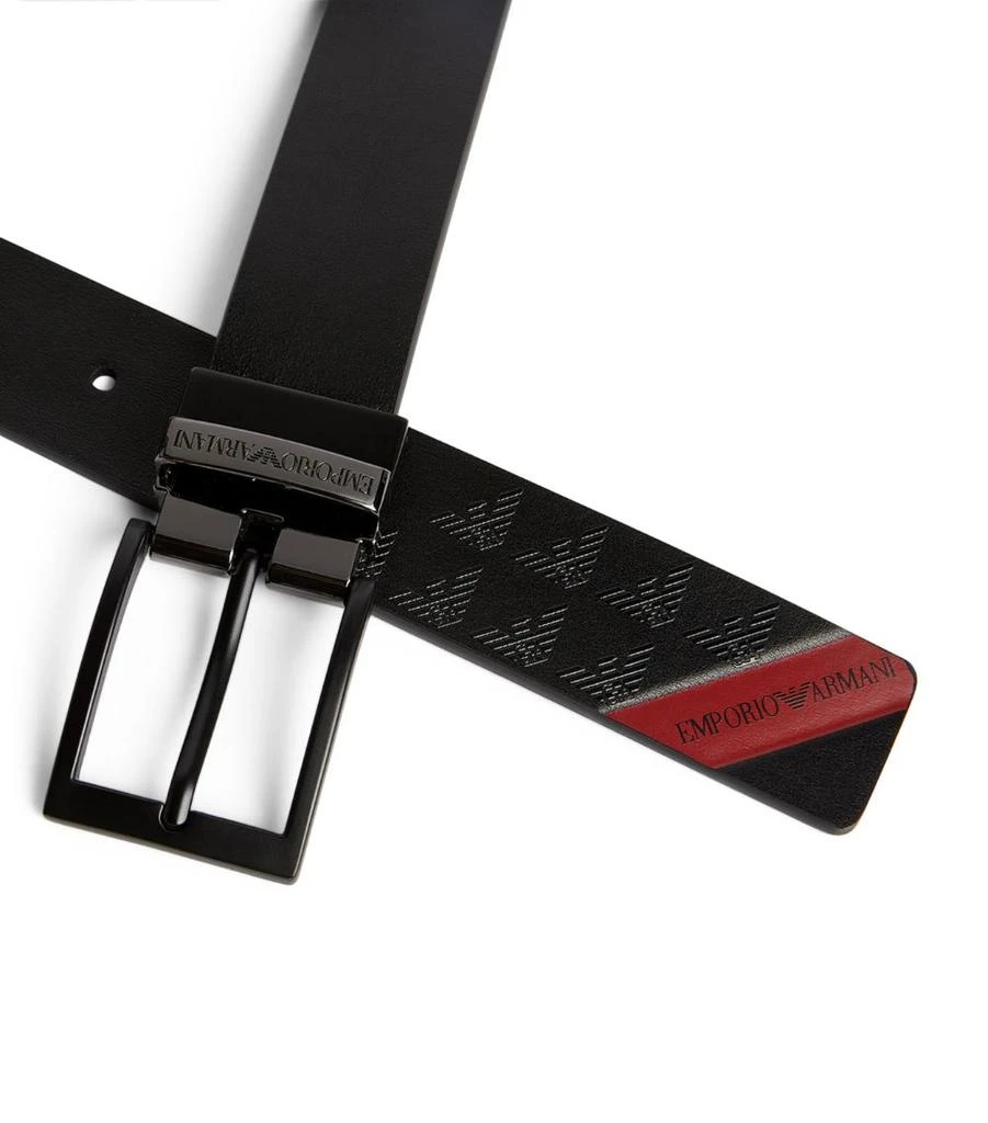 Emporio Armani Leather Wallet and Belt Gift Set 8