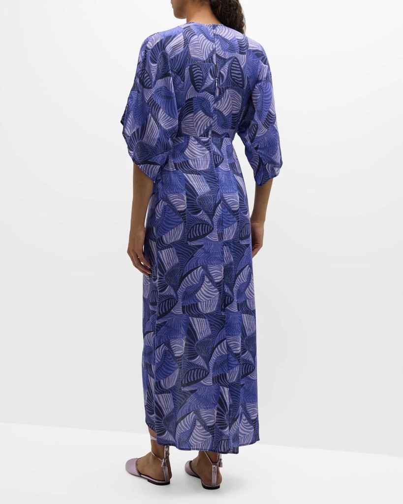Jaline Katherine Geo Print Maxi Dress 4