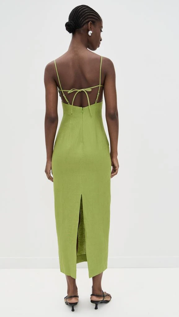 Reformation Malibu Linen Dress 2
