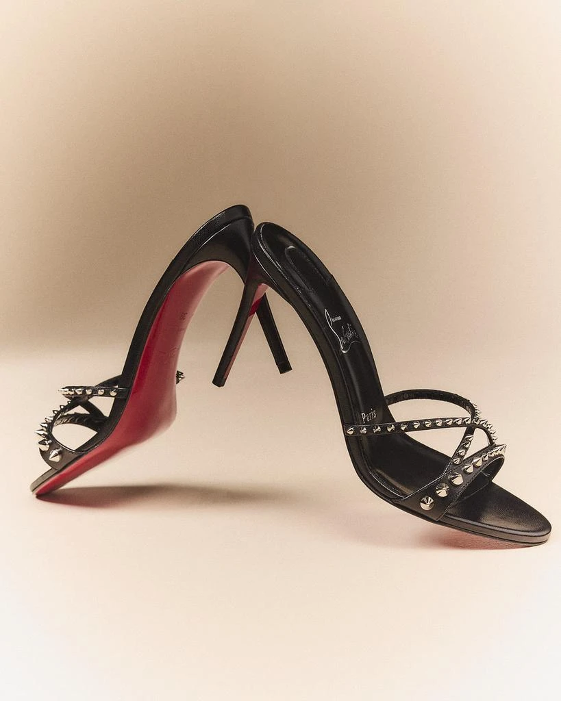 Christian Louboutin Tatoosh Spikes Red Sole Slide Sandals 2