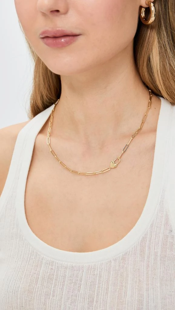Gorjana Heart Padlock Necklace 2