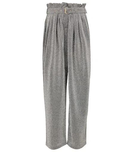 Balmain Lurex ®-blend wide-leg pants 1