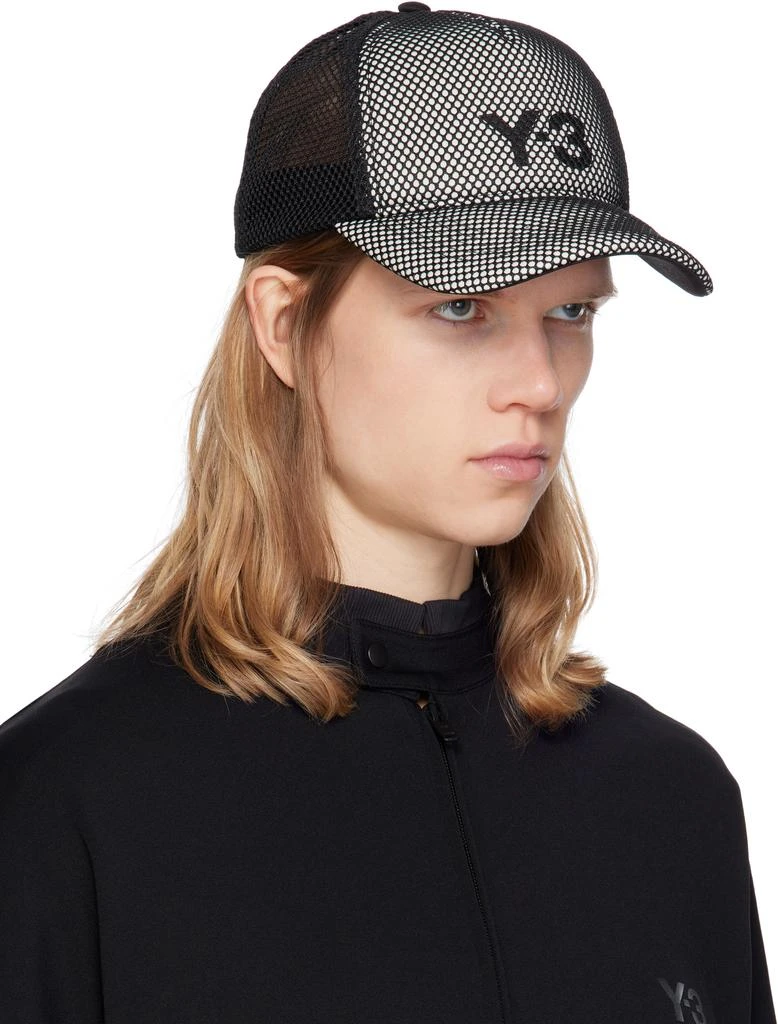 Y-3 Off-White & Black Trucker Cap 2