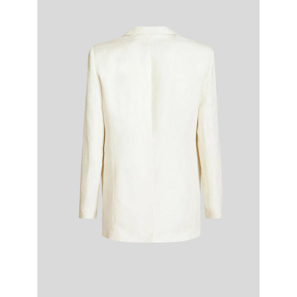 ETRO Tailored Linen And Silk Jacket 2