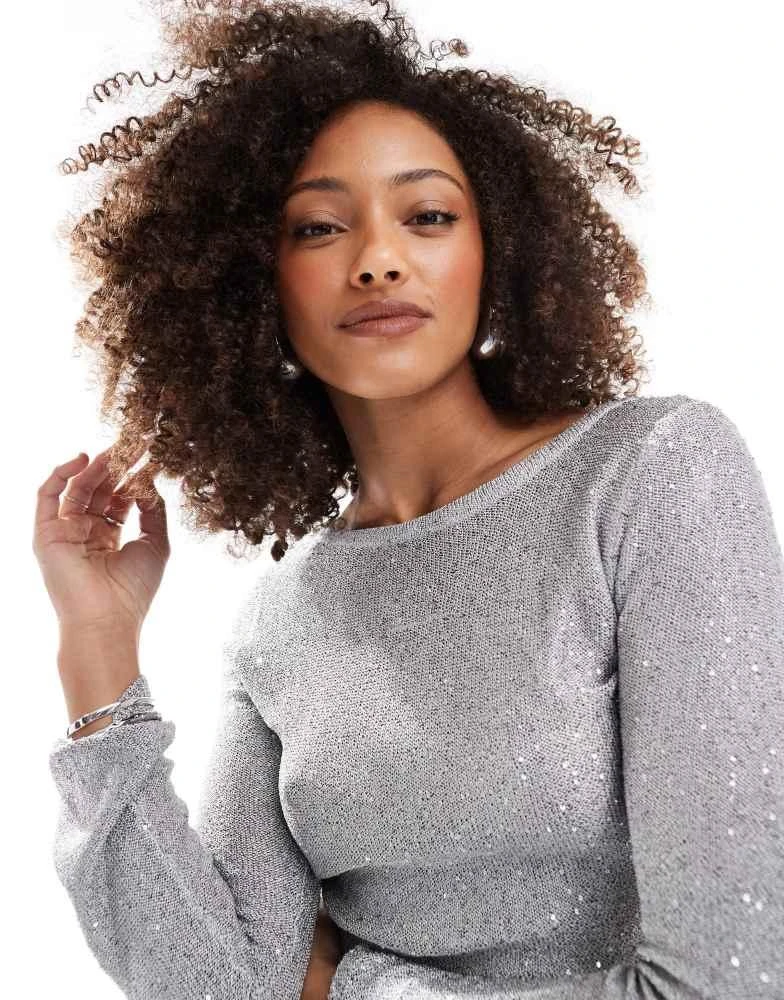 Shop Bershka tie back glitter mini dress in silver on Sale at BeyondStyle   Get 63% Off Bershka tie back glitter mini dress in silver with Limited-Time  Flash Deals, Exclusive Discounts, and