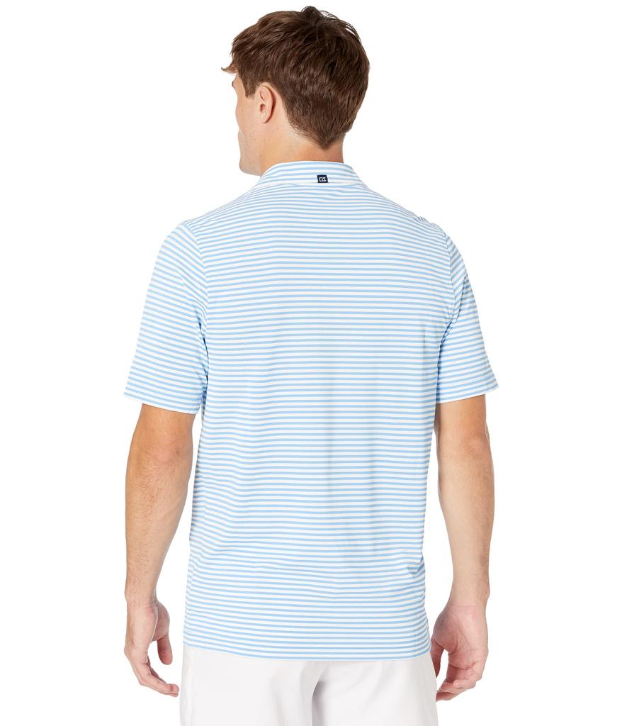 Cutter & Buck Virtue Eco Pique Stripe Recycled Polo