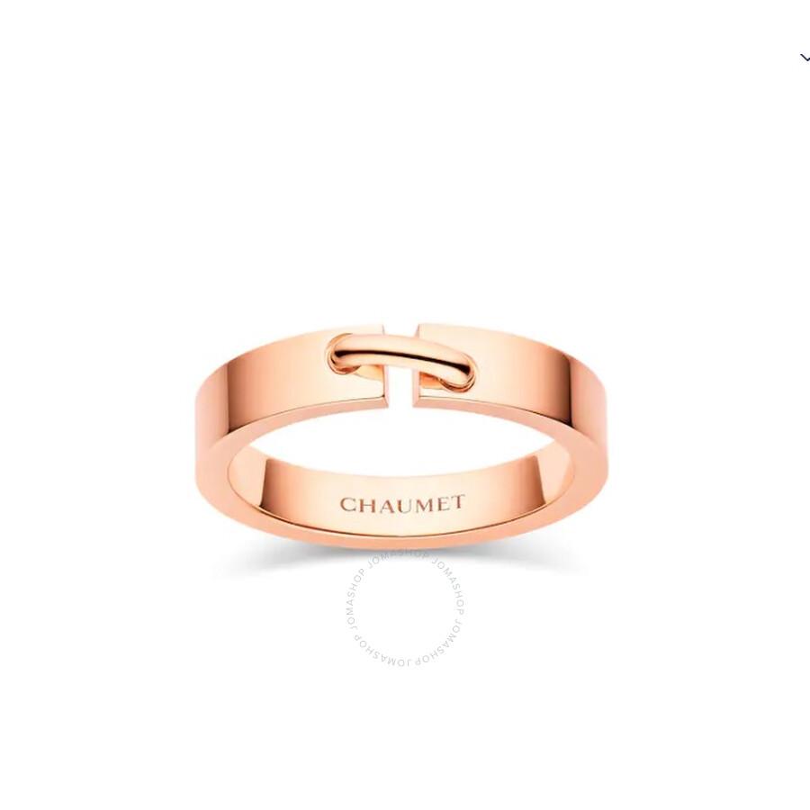Chaumet 18k Rose Gold Liens Evidence Wedding Ring