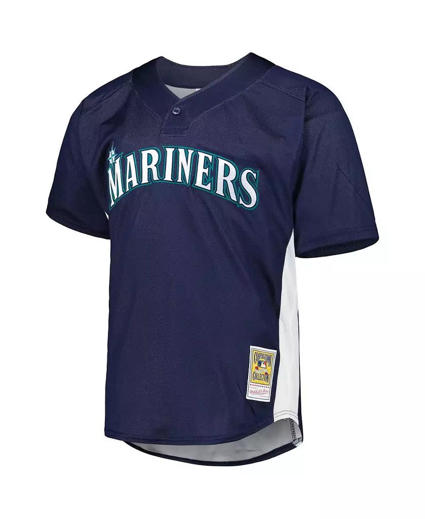 Mitchell & Ness Men's Ken Griffey Jr. Navy Seattle Mariners Cooperstown Collection Mesh Batting Practice Jersey