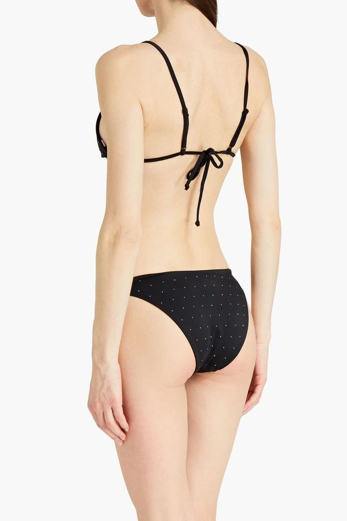 Onia Alexa embellished triangle bikini top 3