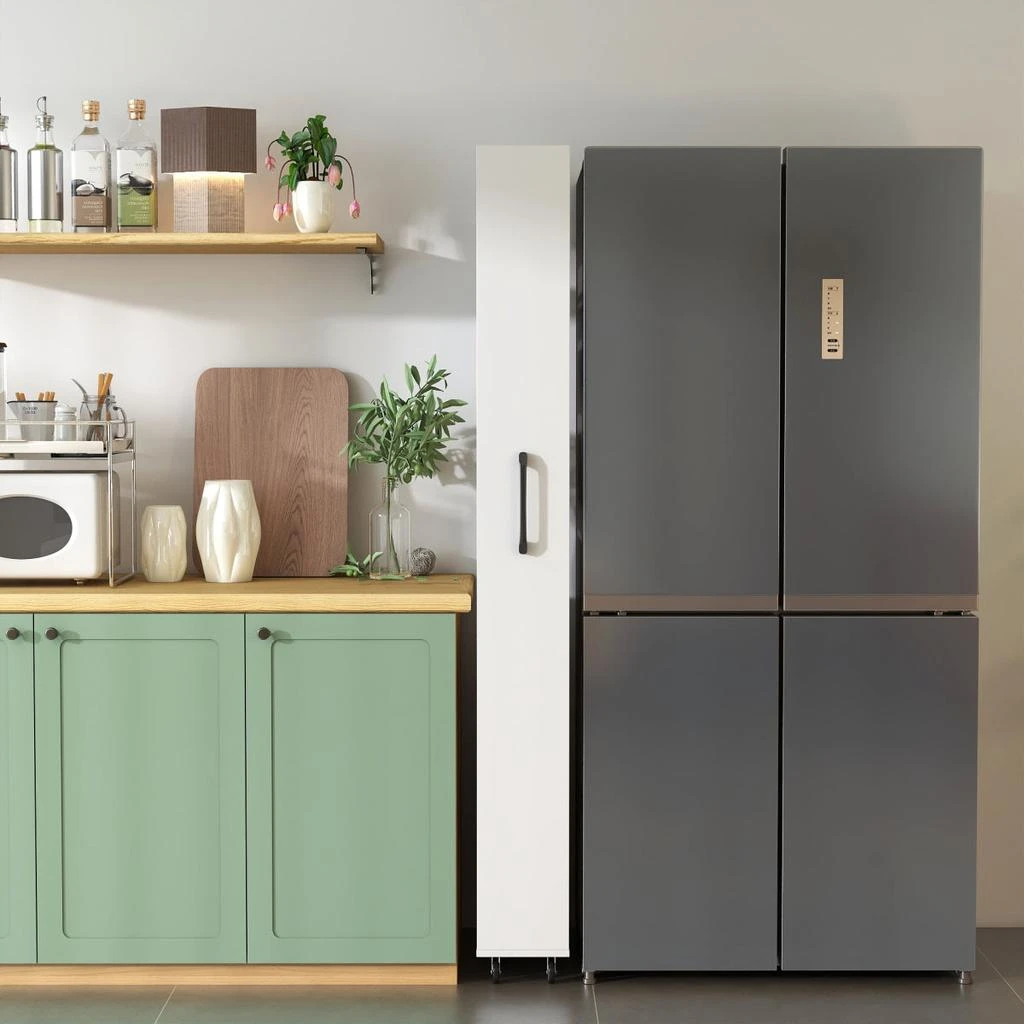 Streamdale Furniture Streamdale 7-Tier Pull-Out Multi-Tier Storage Shelf for Kitchen, Living Room 
Narrow Spaces 2