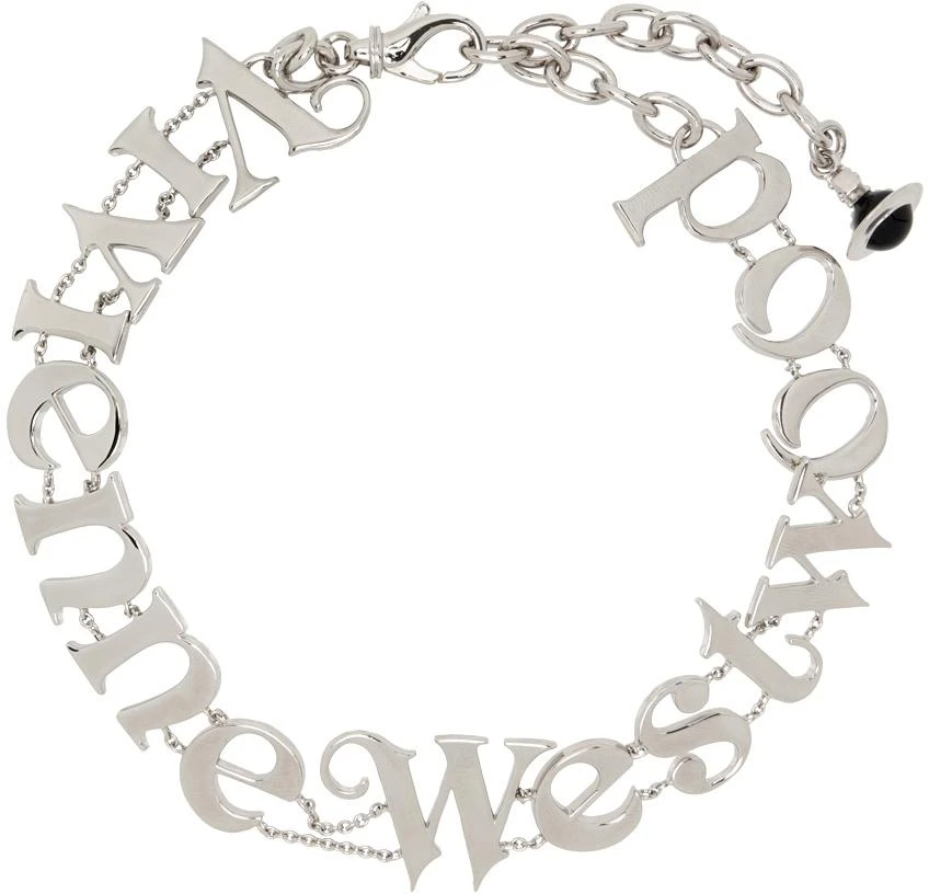 Vivienne Westwood Silver Raimunda Choker 1