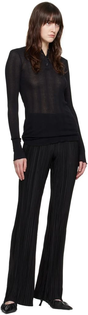 ANINE BING Black Billie Trousers 4