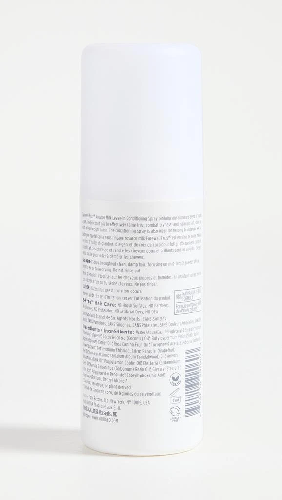 Briogeo Farewell Frizz Rosarco Milk Leave-In Conditioning Spray 7