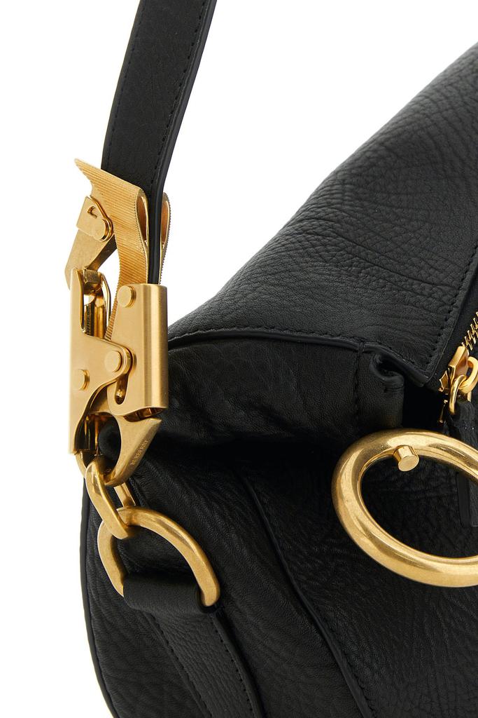 Burberry Black leather Knight small shoulder bag - Shoulder