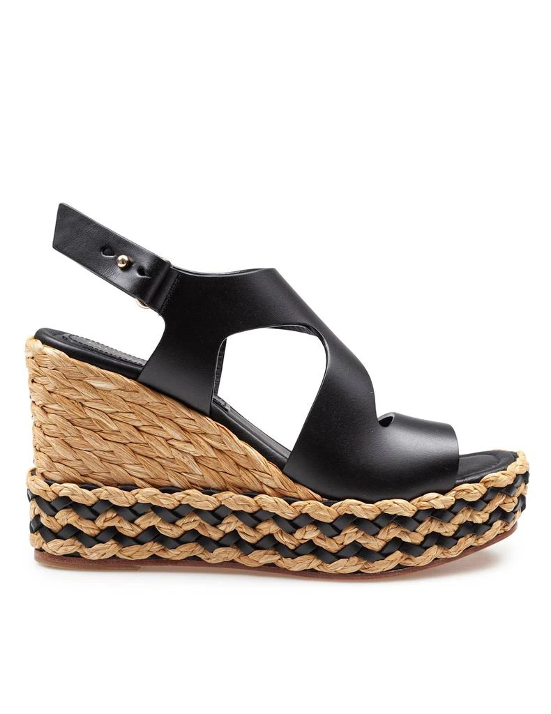 PALOMA BARCELÓ Maria Sandal In Black Leather 1