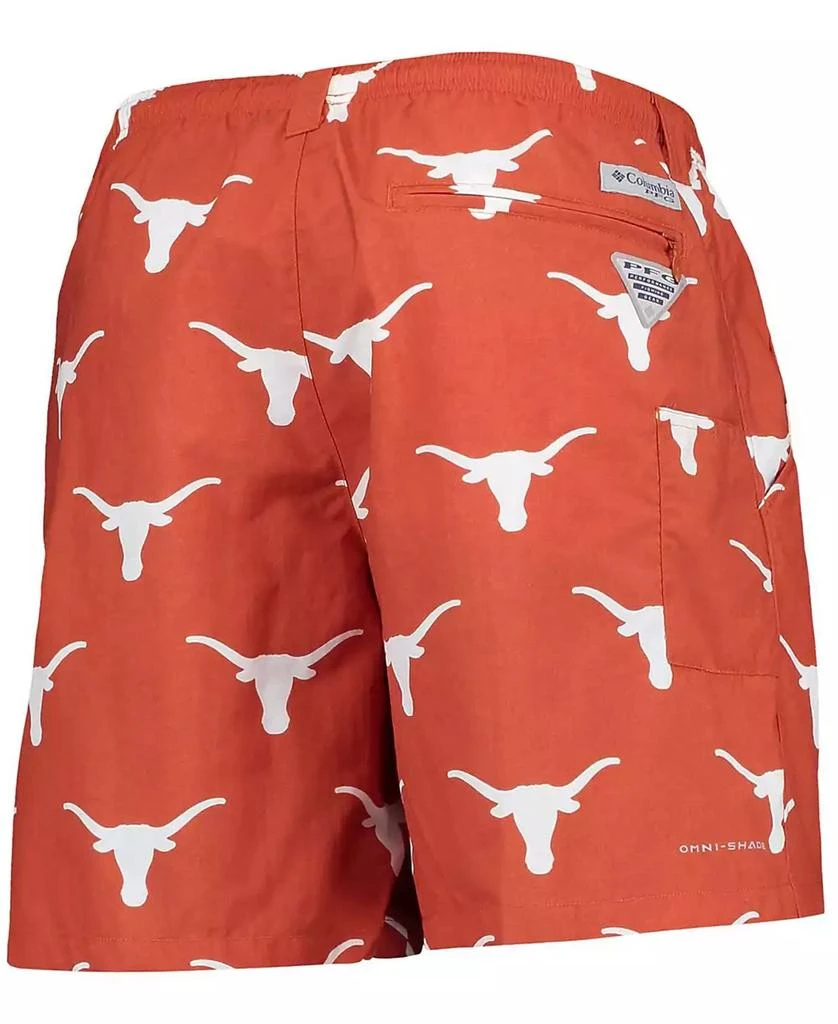 Columbia Men's Texas Orange Texas Longhorns Backcast II Omni-Shade Hybrid Shorts 7