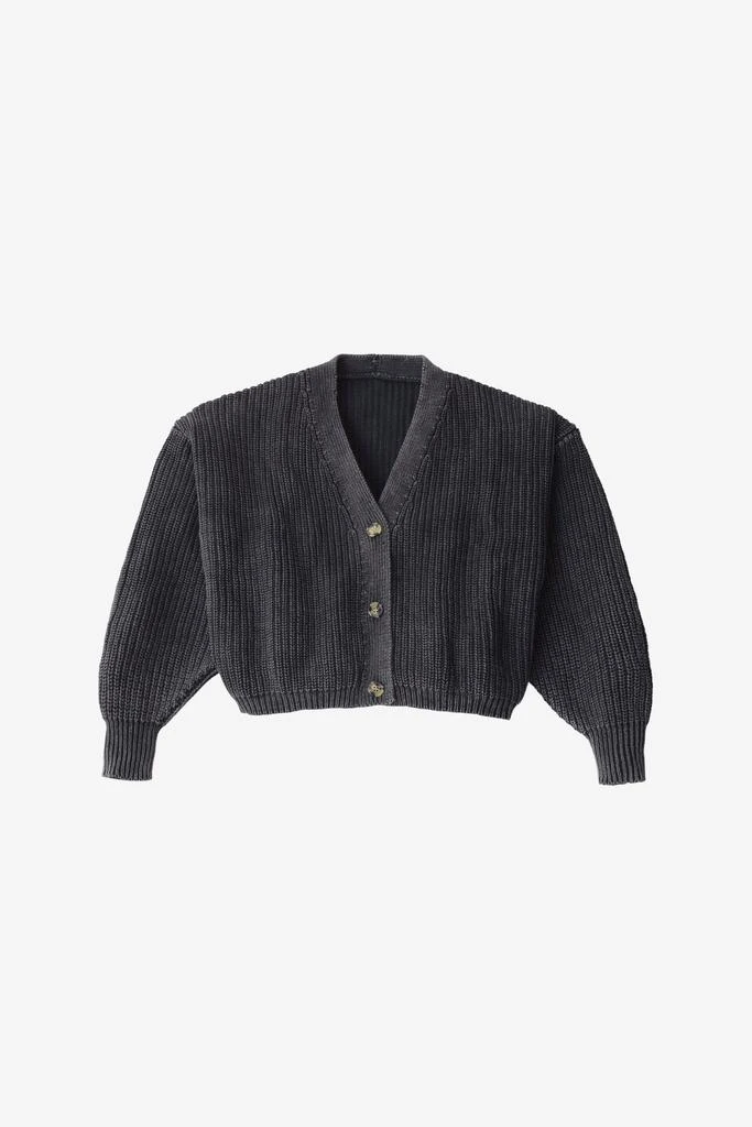 Los Angeles Apparel FM35GD - Fisherman Cropped Cardigan 35