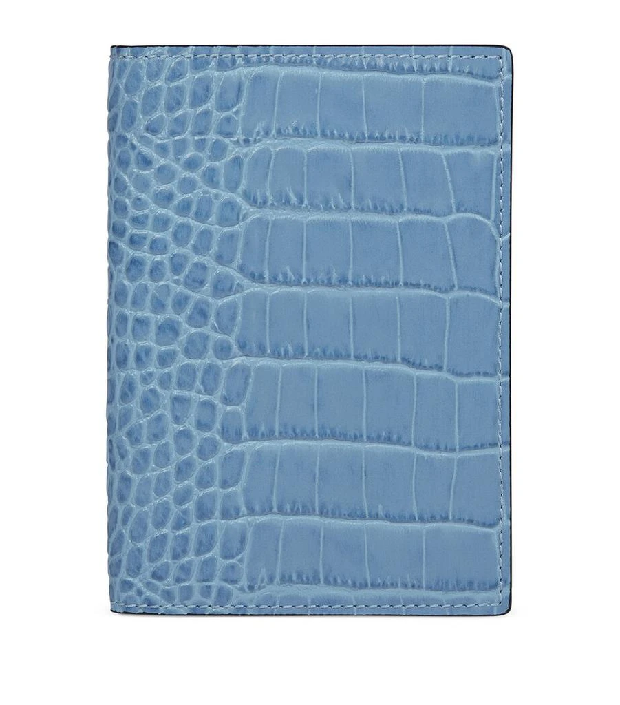 SMYTHSON Leather Mara Passport Cover 1