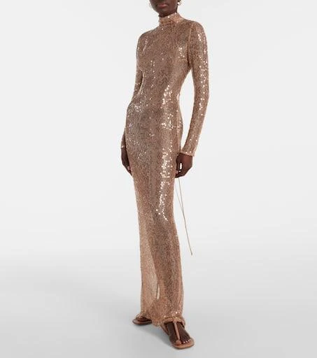 Gianvito Rossi Juno leather thong sandals 3