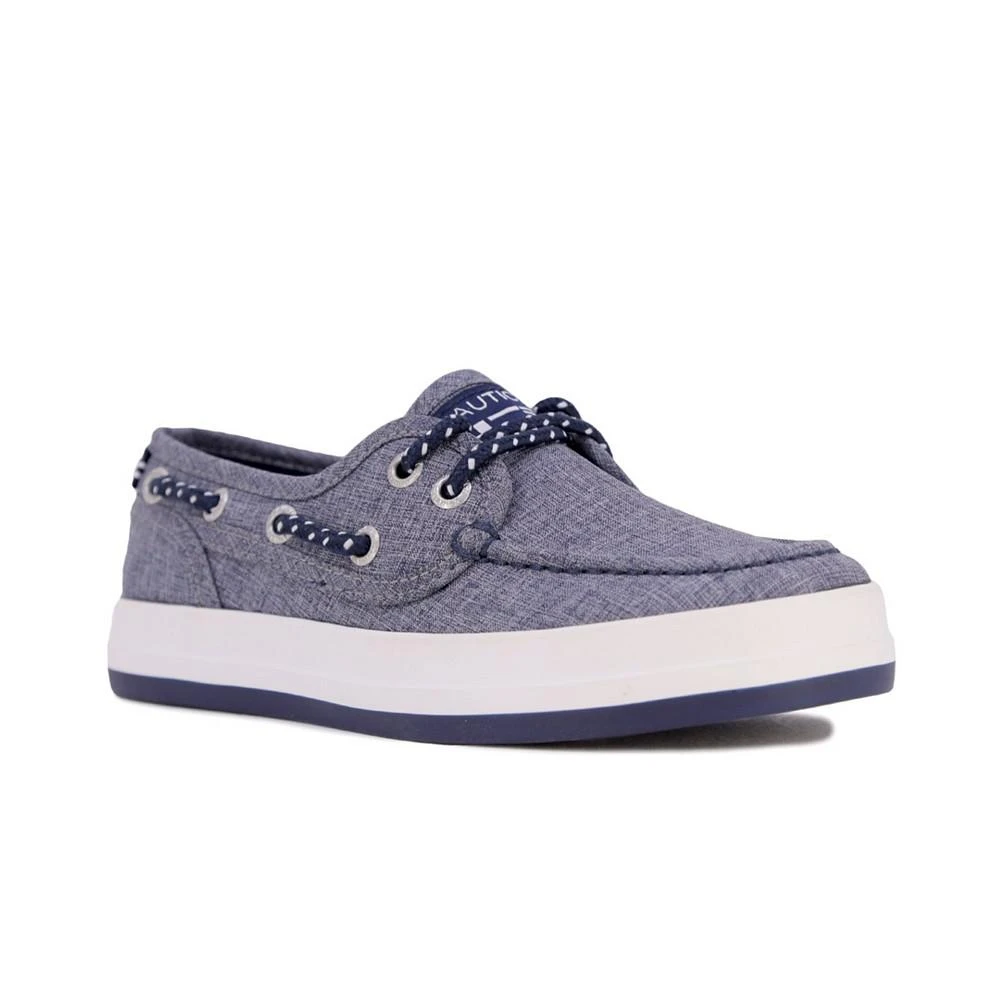 Nautica Little Boys Vulcanized Boat Sneaker 1