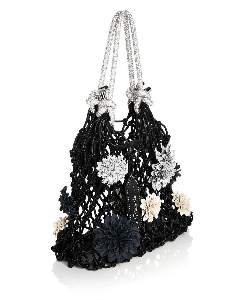3.1 Phillip Lim Macrame Mini Sac With Flowers 3