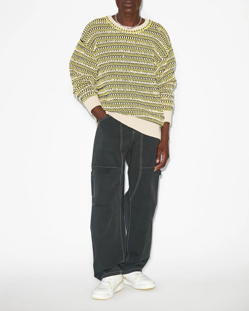 ISABEL MARANT ISABEL MARANT, HANK SWEATER - Men - Yellow - L 1