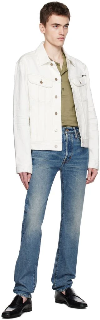 Tom Ford Blue Standard Jeans 4