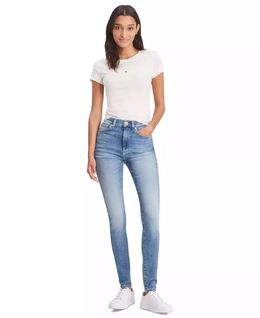 Tommy Jeans Women's Sylvia High Rise Skinny-Leg Jeans 4