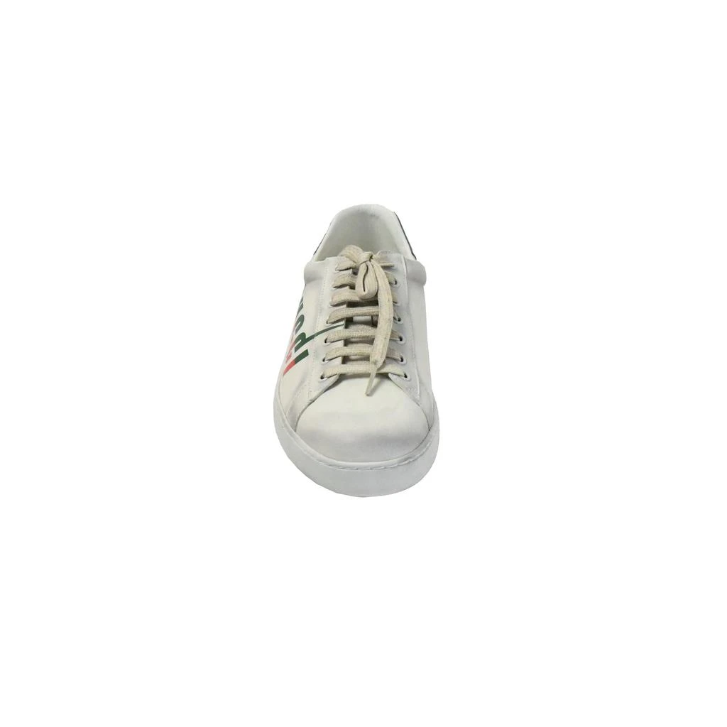 GUCCI Gucci Ace Logo Sneaker White Red Verde 4