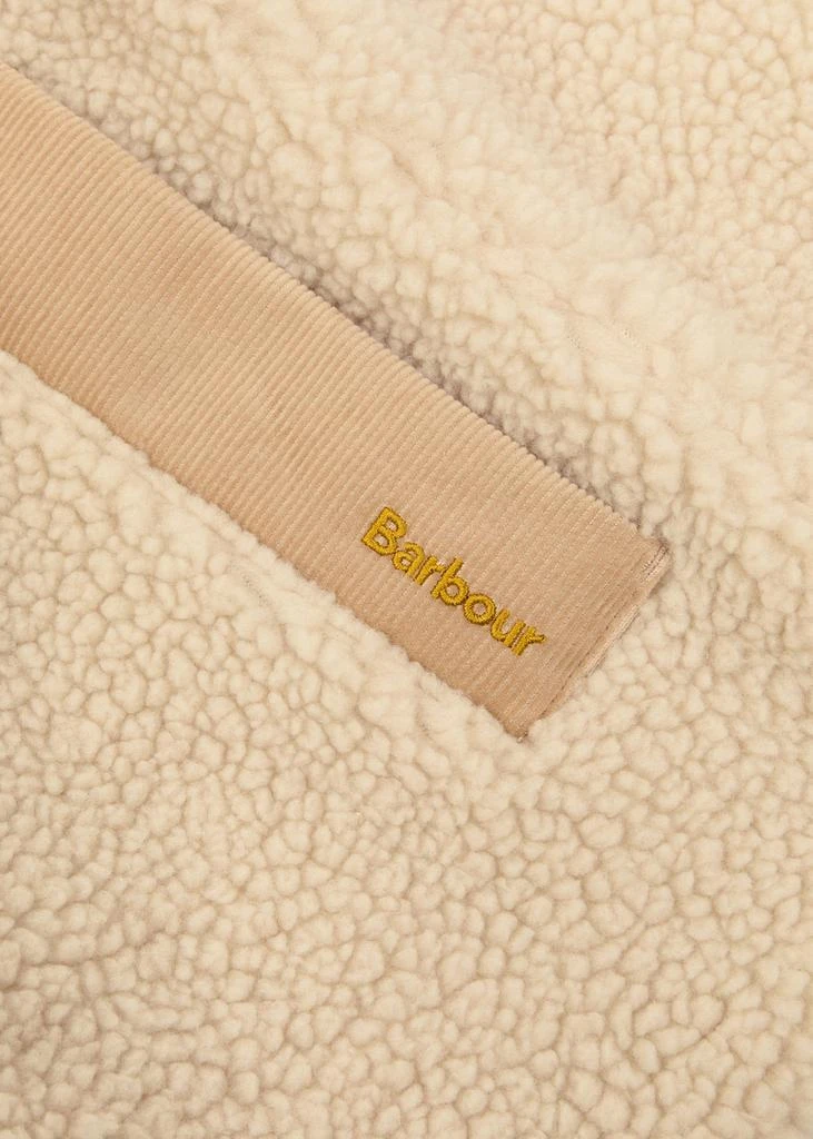 Barbour Dulsie corduroy-trim fleece gilet 5