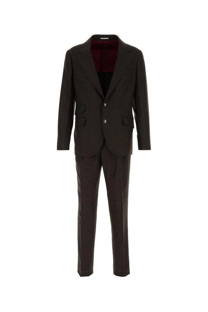 Brunello Cucinelli Brunello Cucinelli Single-Breasted Tailored Suit from Cettire