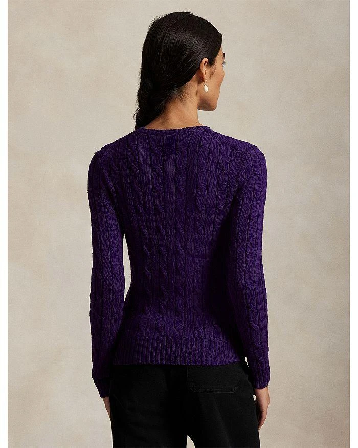 Ralph Lauren Cable Knit Cotton Crewneck Sweater 3