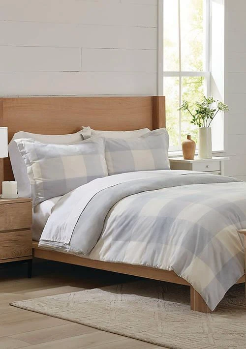 Crown & Ivy™ Ivy Buffalo Check 3 Piece Comforter Set 1
