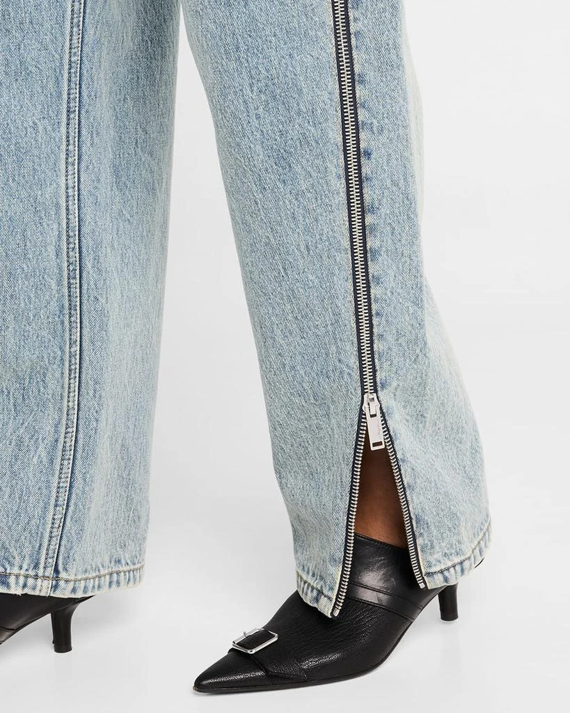 3.1 Phillip Lim Curved Side-Zip Jeans 5