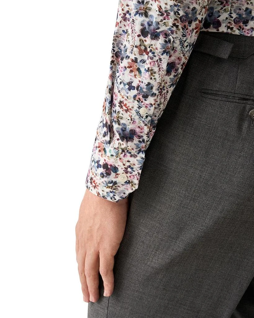 Eton Slim Fit Floral Print Shirt 4