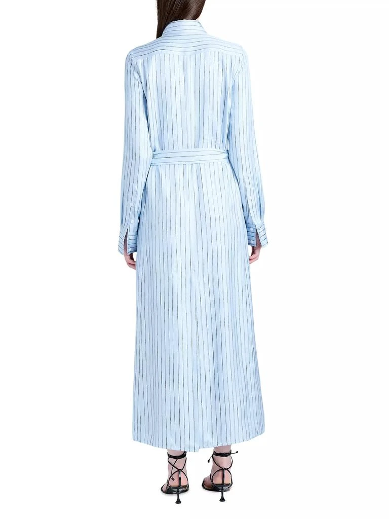 Proenza Schouler Hannah Stripe Silk Twill Shirtdress 5