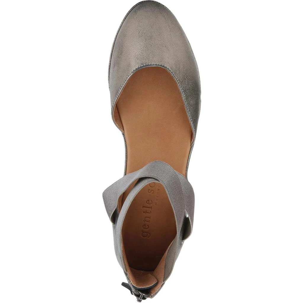 Gentle Souls Noa Womens Leather Closed Toe Wedge Sandals 3