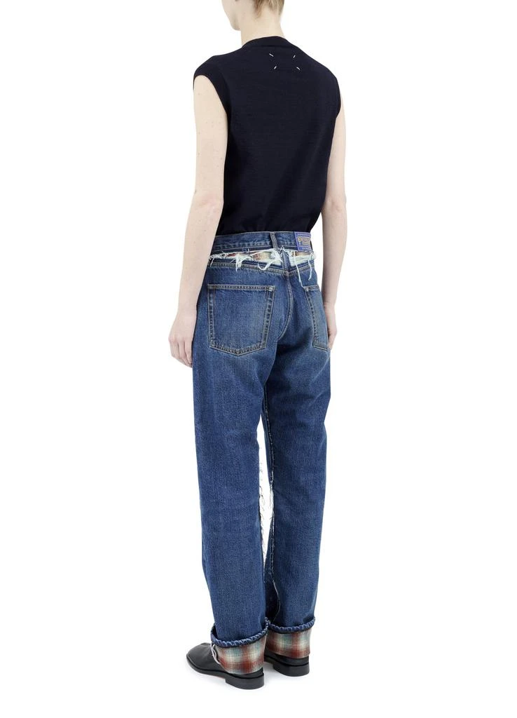 MAISON MARGIELA Pendleton yoke jeans 7