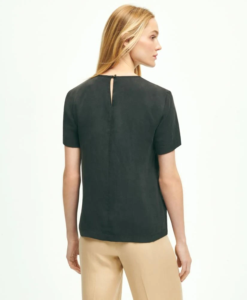 Brooks Brothers Soft Icons Short-Sleeve Blouse 2