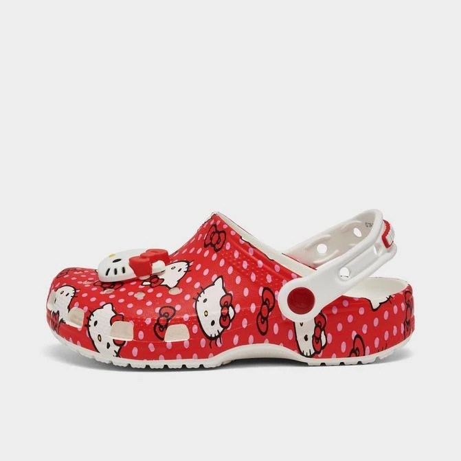 Crocs Girls' Little Kids' Crocs x Hello Kitty Classic Clog Shoes 1
