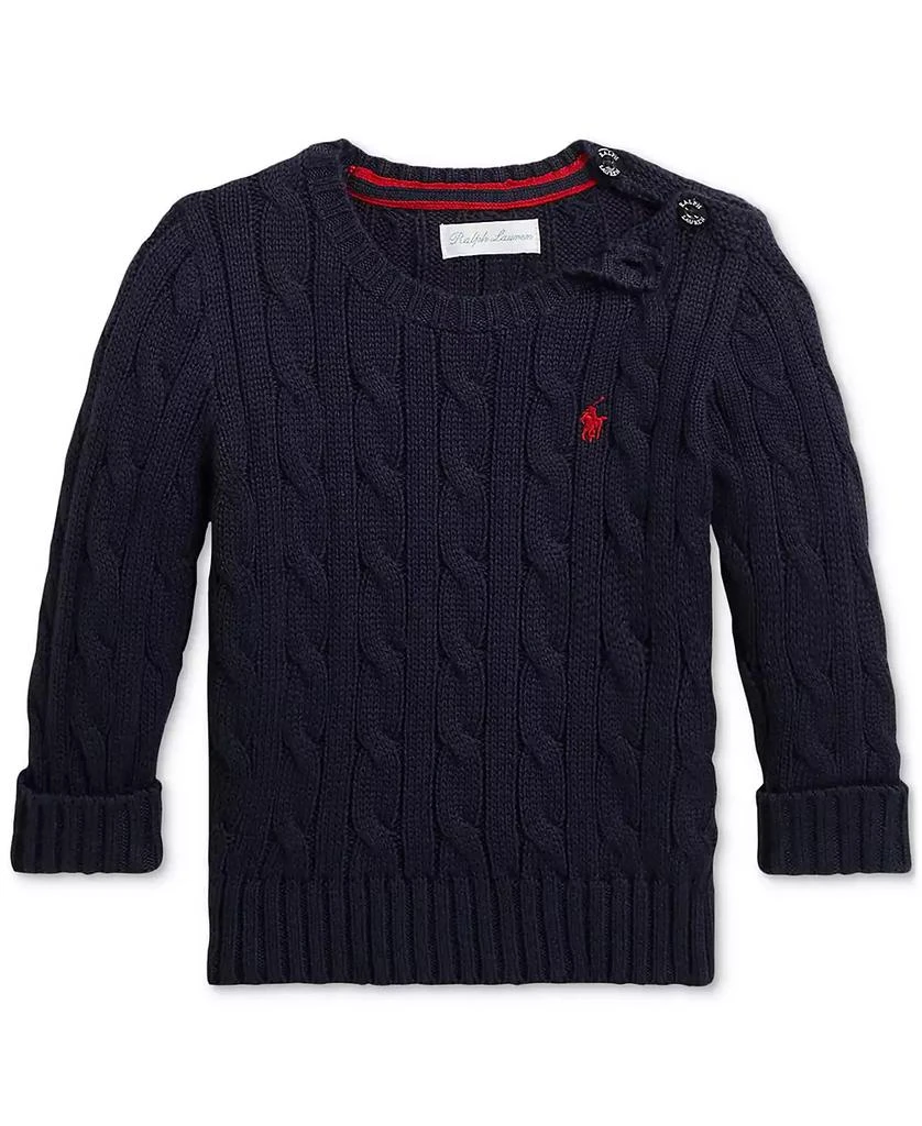 Ralph Lauren Baby Cotton Cable-Knit Sweater