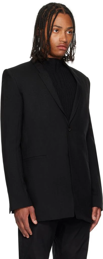 Rick Owens Black Concordians Wool Blazer 2