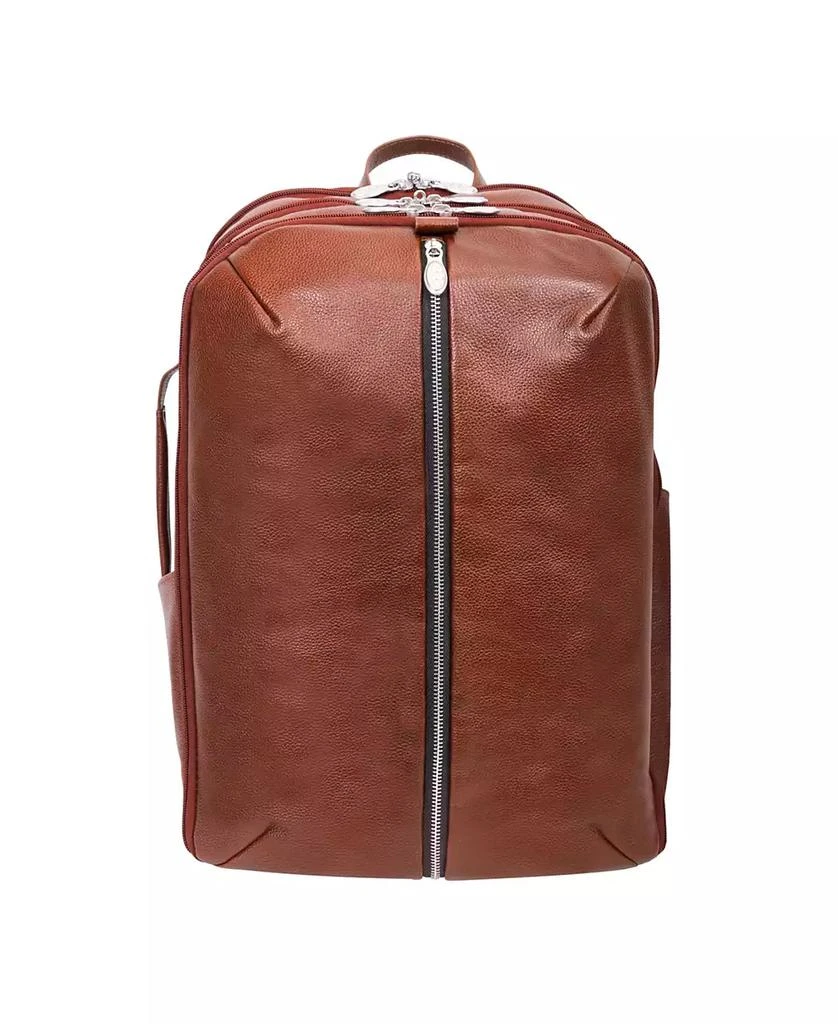 McKlein Englewood 17" Triple Compartment Laptop Tablet Weekend Backpack 15
