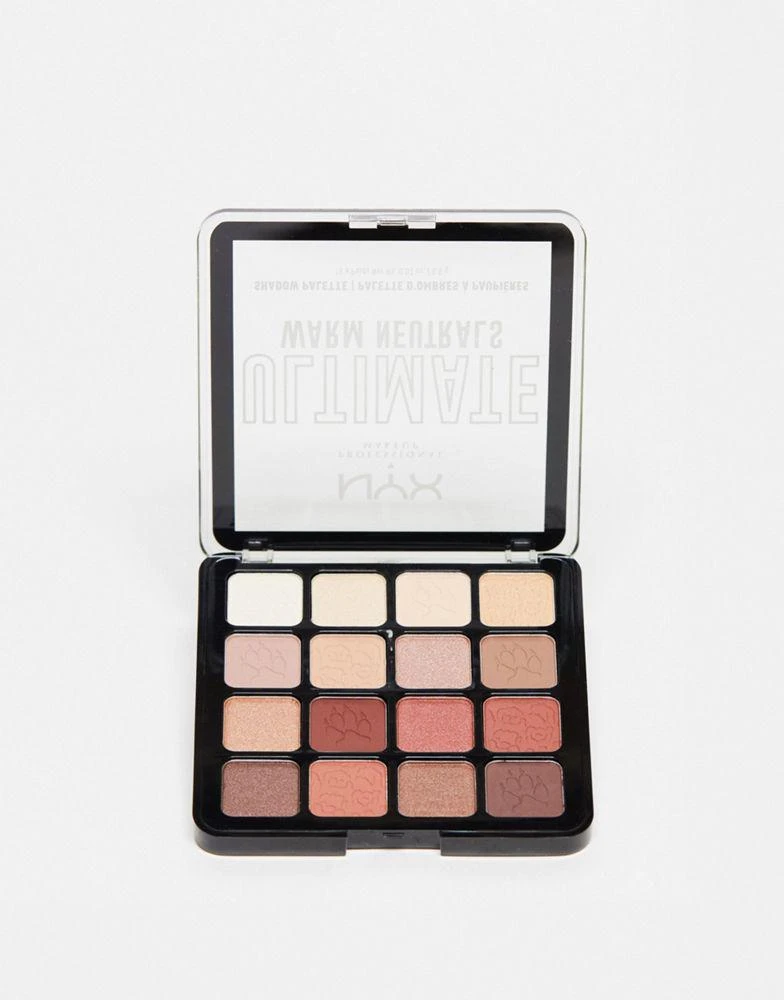 NYX Professional Makeup NYX Professional Makeup Ultimate Shadow Palette Vegan 16-Pan - Warm Neutrals 1