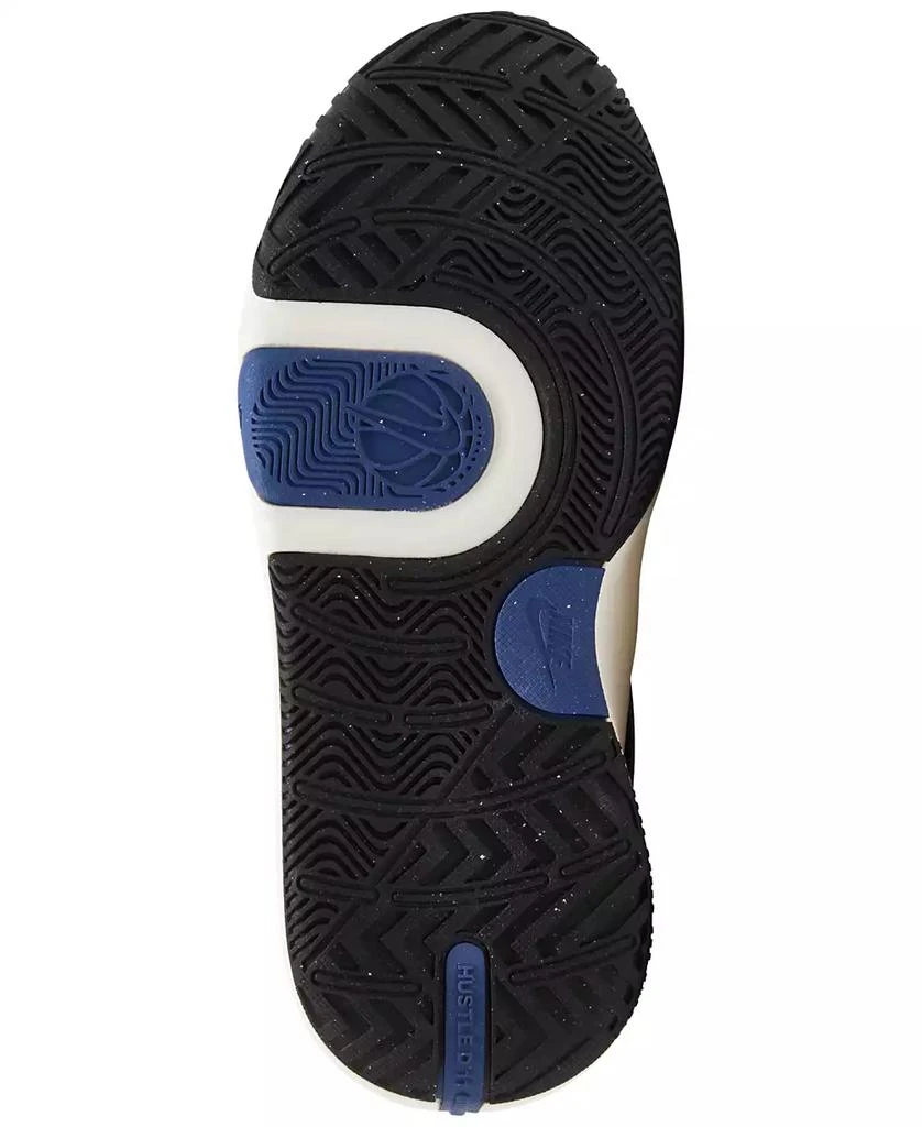 NIKE Big Kids' Team Hustle D 11 Fastening Strap Basketball Sneakers from Finish Line 2
