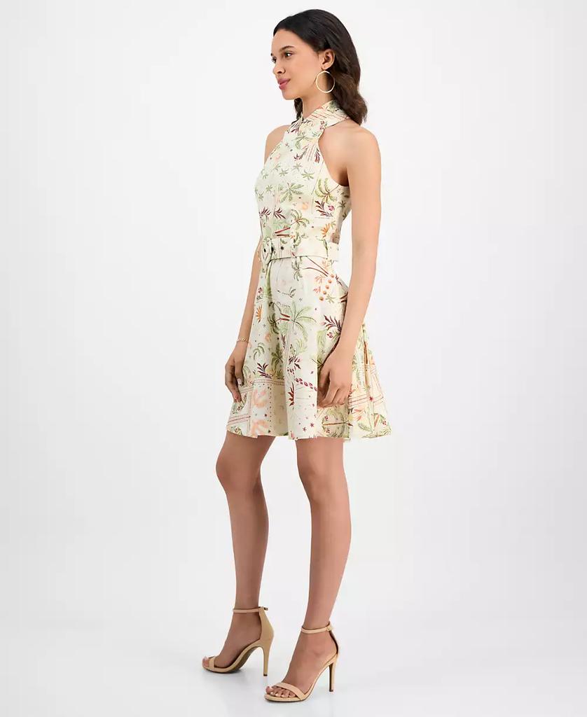 RACHEL Rachel Roy Women's Joanna Mini Belted A-Line Dress