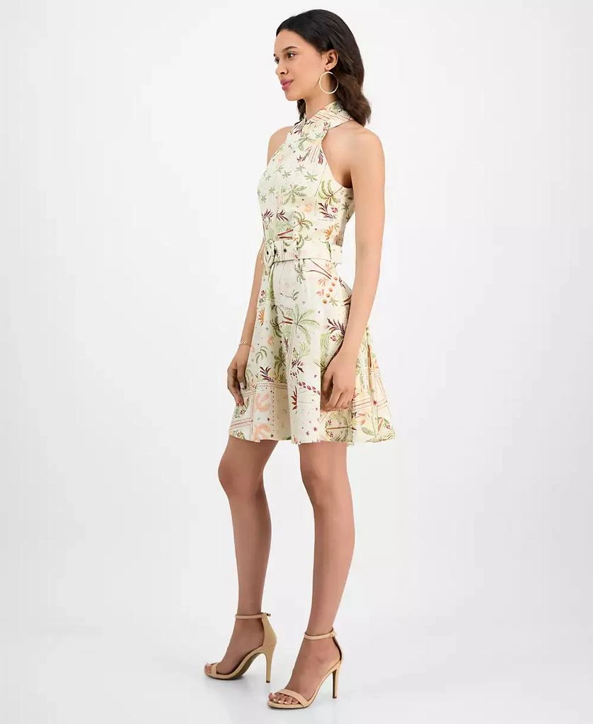 RACHEL Rachel Roy Women's Joanna Mini Belted A-Line Dress 3