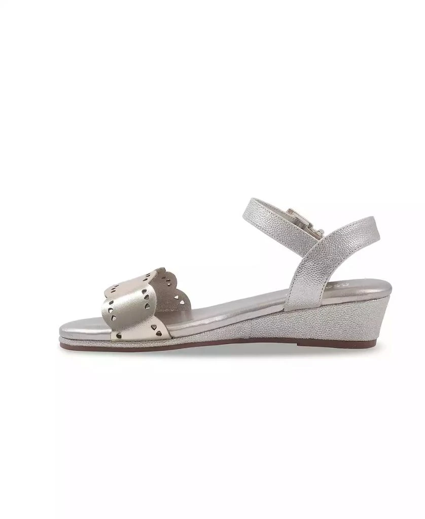 Kenneth Cole Little and Big Girls Ebba Avon Wedge Sandals 4