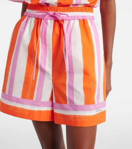 Dolce 
Gabbana Striped cotton shorts 4